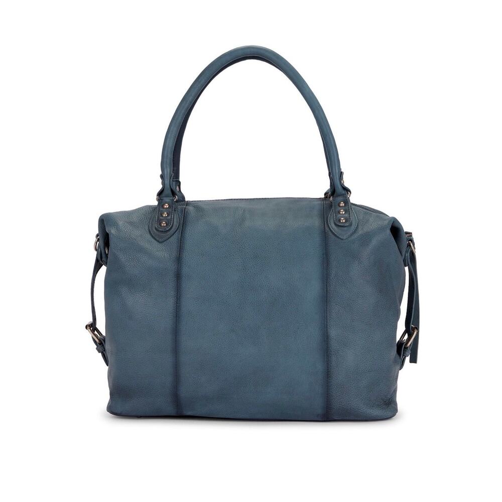 Free People We the Free Emerson tote Stormy Sea nwt Larger size - Picture 4 of 6